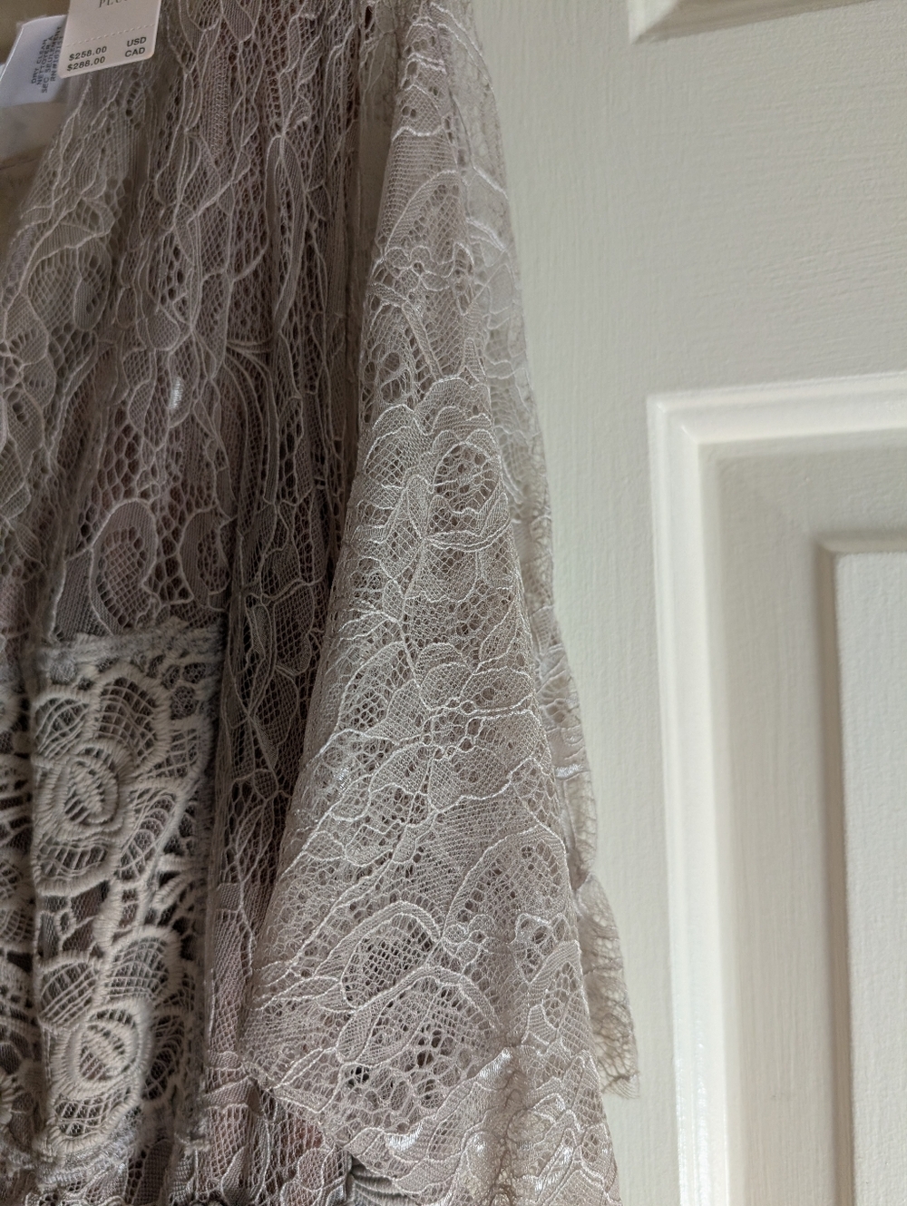 Anthropologie Cocktail Dress With Lace - Picture 7 of 7